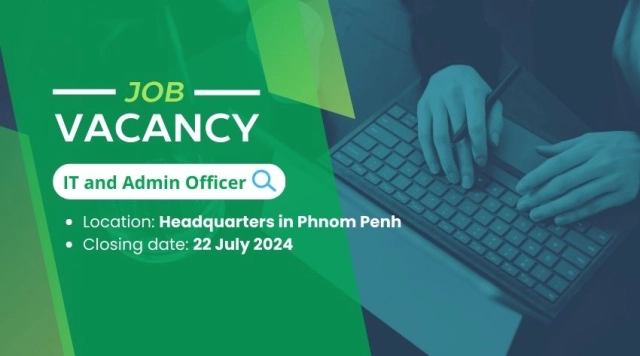 Job Vacancy: IT and Admin Officer