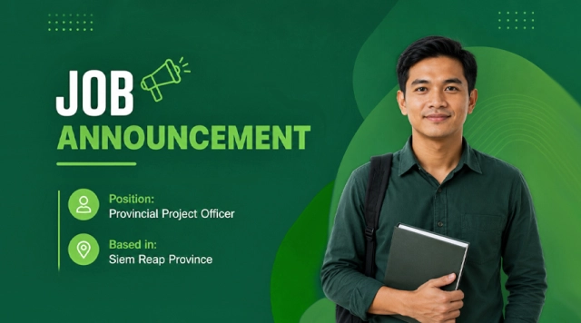 Join with us: Provincial Project Officer